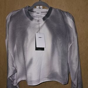 Nike yoga luxe crop sweater